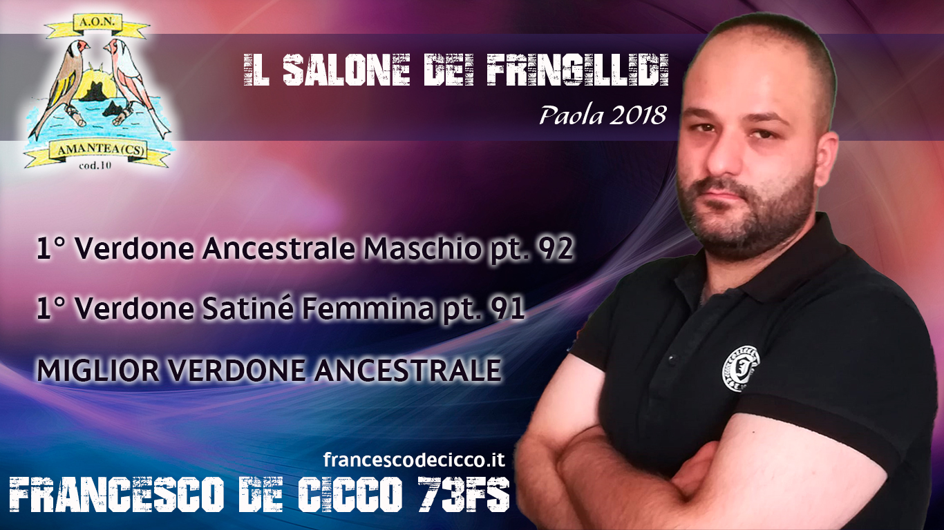 Mostra Specialistica "Il Salone dei Fringillidi"