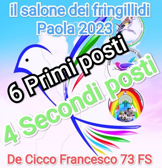 Risultati de Il Salone dei Fringillidi 2023